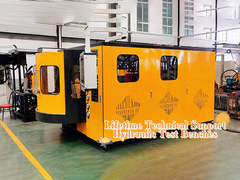 Como operar a máquina de teste de válvula hidráulica?