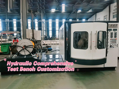 Como operar um banco de ensaio hidráulico?