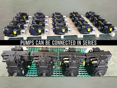 O que são as bombas hidráulicas em tándem?