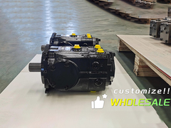 Como funciona a bomba de pistão axial?