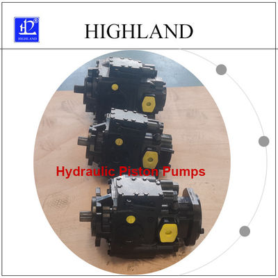 Bombas Hidráulicas de Pistão de Deslocamento Highland 42Mpa 90ml/R Controle Mecânico