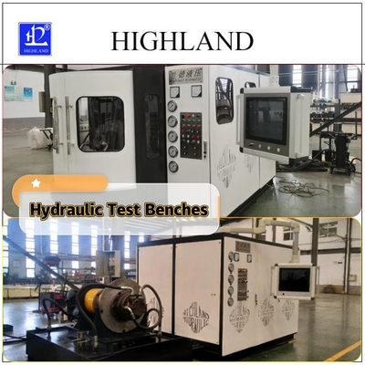 HIGHLAND Bancos de ensaio hidráulicos de navios Máquina hidráulica de ensaio com ligação de tubulação clara