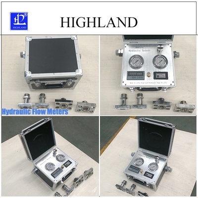 MYHT-1-4 Medidores de caudal hidráulicos com exibição de dados para a faixa de temperatura do óleo -20C-150C