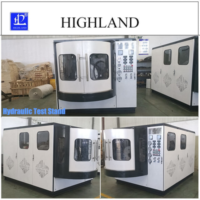 Equipamento de ensaio de motores de bomba hidráulica de 110 kW com caudal de 380 L/min