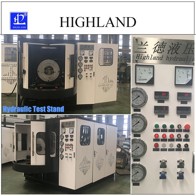 Soluções de ensaio personalizadas Stands de ensaio hidráulicos Personalização para escavadeiras