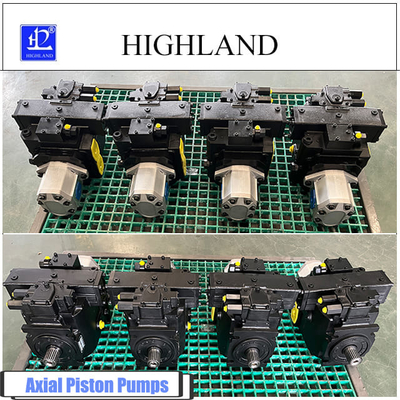 Pomba de pistão axial de deslocamento fixo Highland Pomba hidráulica acionada elétrica