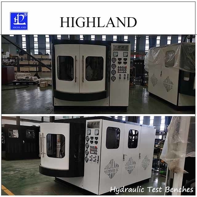 Bancos de ensaio hidráulicos de estrutura compacta - 42 Mpa Pressão - 250 Kw - Resultados precisos