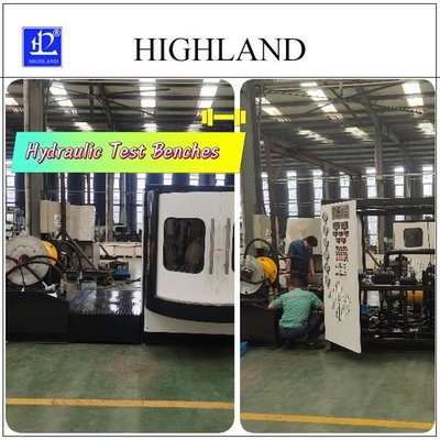 Bancos de ensaio hidráulico totalmente automáticos com 160 kW por HIGHLAND Design