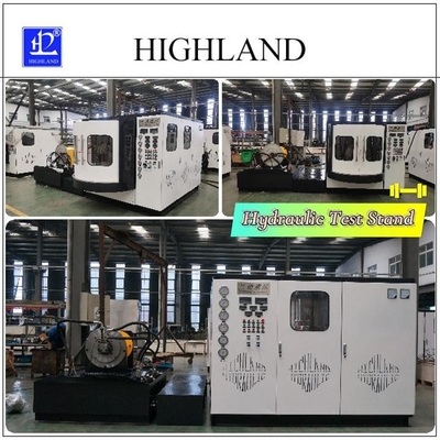 Máquina de ensaio hidráulica totalmente automática de personalização com taxa de fluxo de 450 L/min