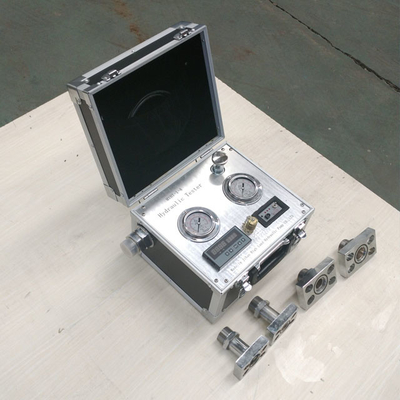 Máquina escavadora 400L/MIN Hydraulic Flow Meters For que pesquisa defeitos sistemas hidráulicos