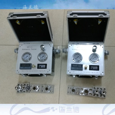 Máquina escavadora 400L/MIN Hydraulic Flow Meters For que pesquisa defeitos sistemas hidráulicos
