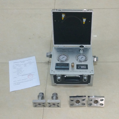 MYHT-1-5 máquina escavadora Hydraulic Flow Meters com acessórios completos