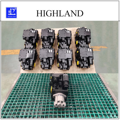Bombas de pistão axiais manuais em tandem do deslocamento da variável de controle das bombas hidráulicas