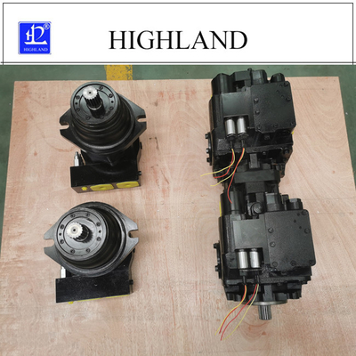 Bombas de acessórios hidráulicos agrícolas modelo HPV110 de pistão axial