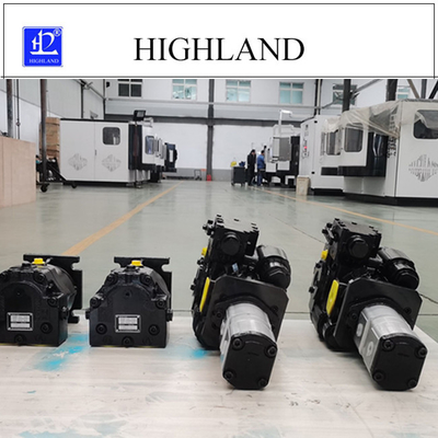 Bombas de Pistão Axial Hidráulica Hpv90 Agrícola Cor Preta
