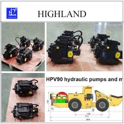 Bombas Hidráulicas para Caminhões Subterrâneos Highland PV22 MV23 Forte Capacidade Anti-Poluição
