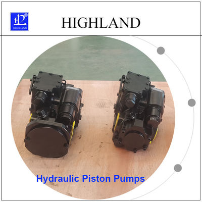Bombas Hidráulicas de Pistão de Deslocamento Highland 42Mpa 90ml/R Controle Mecânico