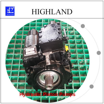 Bombas Hidráulicas de Pistão de Deslocamento Highland 42Mpa 90ml/R Controle Mecânico