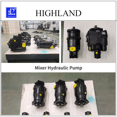 Bombas de pistão hidráulicas do caminhão do misturador de fluxo axial do laço fechado das montanhas