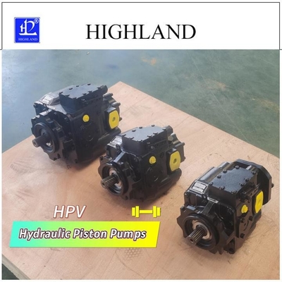 Bomba de pistão variável axial hidráulica 42Mpa de alta pressão do deslocamento