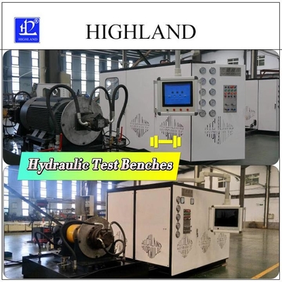 Operação simples do banco hidráulico do teste do motor YST380 para a precisão da filtragem do óleo de Rig High da perfuração giratória