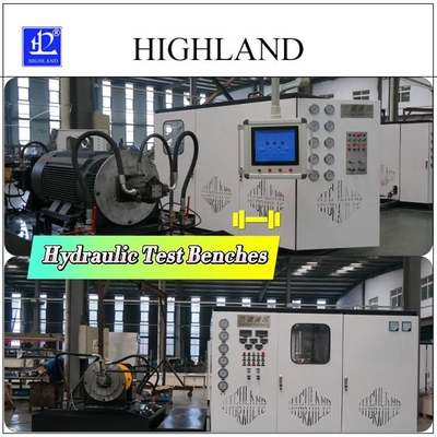 O teste hidráulico do motor YST450 está a disposição modular dos dados completos da detecção fácil de operar