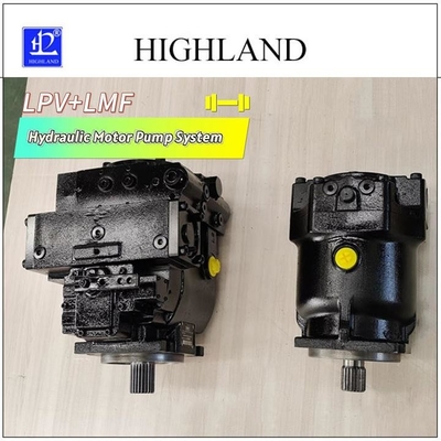 Sistema de accionamento hidráulico PV110+MF110 de alto desempenho para dragagem e trincheira