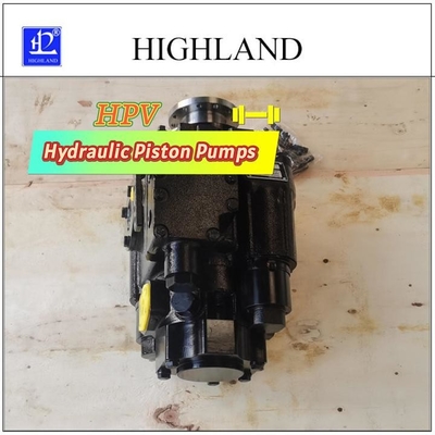 Bomba de pistão variável axial hidráulica de alta pressão do deslocamento 42Mpa