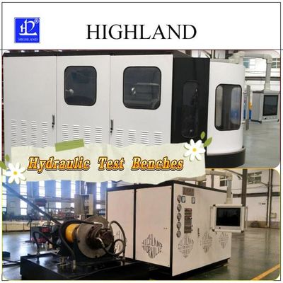 HIGHLAND 380L/min Bancos de ensaio hidráulicos Fábrica de plataforma de perfuração rotativa com dados completos de detecção
