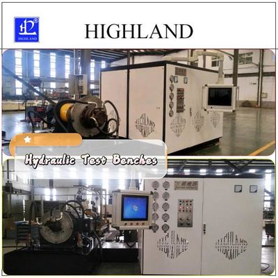 HIGHLAND 380L/min Bancos de ensaio hidráulicos Fábrica de plataforma de perfuração rotativa com dados completos de detecção