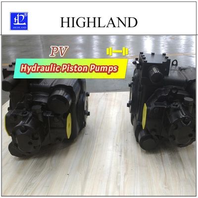 Bomba de pistão axial de alta pressão de 42 MPa para equipamentos de betão