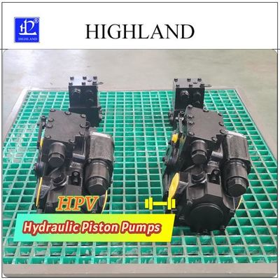 Bombas de pistão hidráulico axial de alta pressão de 42 MPa para equipamentos de betão