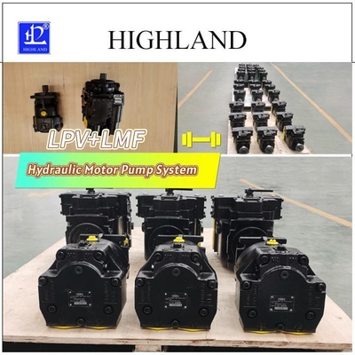 Utilização do sistema de transmissão do motor da bomba hidráulica nas combinadoras