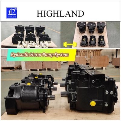 Utilização do sistema de transmissão do motor da bomba hidráulica nas combinadoras