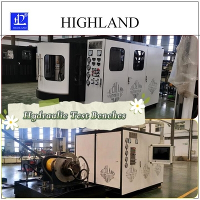 HIGHLAND Bancos de ensaio hidráulicos de navios Máquina hidráulica de ensaio com ligação de tubulação clara