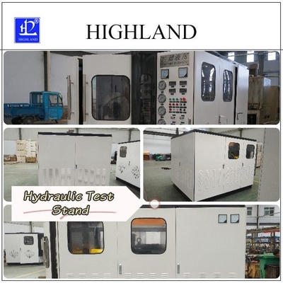HIGHLAND Estrutura compacta Estações de ensaio hidráulicas 380 L/min Taxa de fluxo 1 ano Garantia