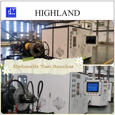 YST500 Banco de ensaio hidráulico com alto grau de integração taxa de fluxo 500 L/min