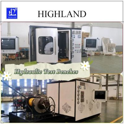 YST500 Banco de ensaio hidráulico com alto grau de integração taxa de fluxo 500 L/min
