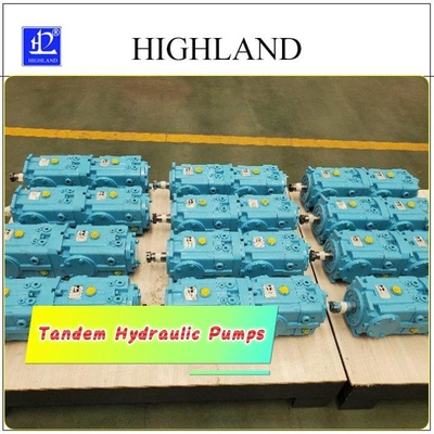 90Ml/R Bombas hidráulicas tándem Máquinas de colheita Bomba hidrostática