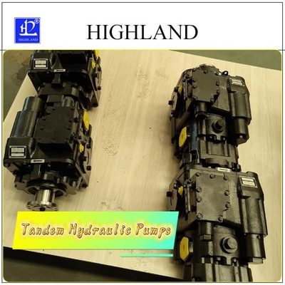 Recolhedora de ferro fundido Tandem Bombas hidráulicas Desempenho durável
