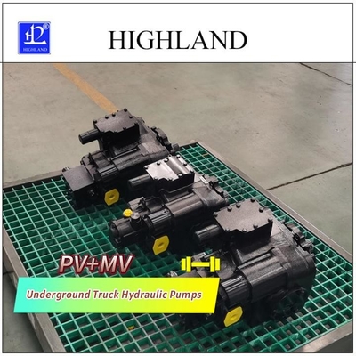 PV22 MV23 Caminhão subterrâneo de ferro fundido bombas hidráulicas com deslocamento máximo e 1 ano de garantia
