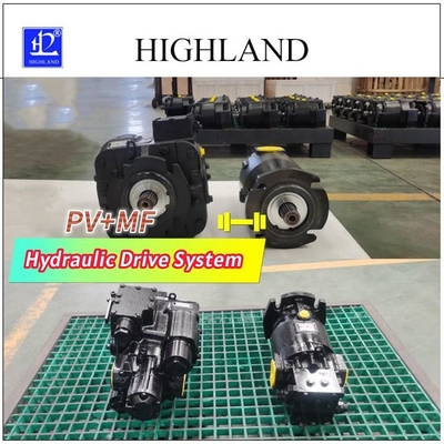 Sistema de transmissão hidráulica de tractor de alto desempenho