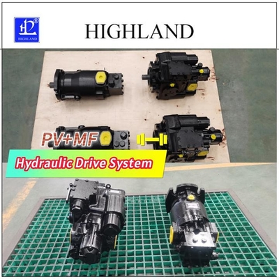 Combine Harvester PV20 MF21 Sistema de Acionamento Hidráulico Testado Componentes totalmente personalizados