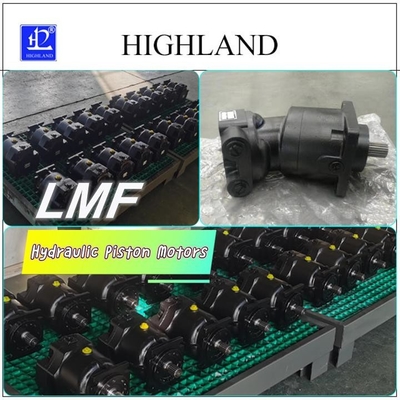Motor hidráulico de ferro fundido LMF30 para ensaio de sobrecarga da combinadora