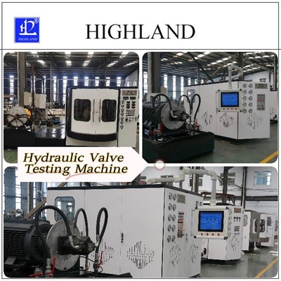 Máquina de ensaio de válvulas hidráulicas para escavadeiras HIGHLAND YST380