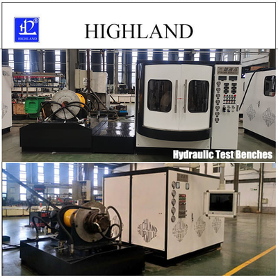 Produto patenteado de precisão HIGHLAND YST450 Bancos de ensaio hidráulicos para bombas e motores