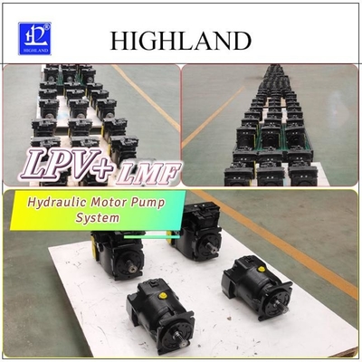 Sistema de bomba de motor hidráulico Highland Potência máxima 114KW