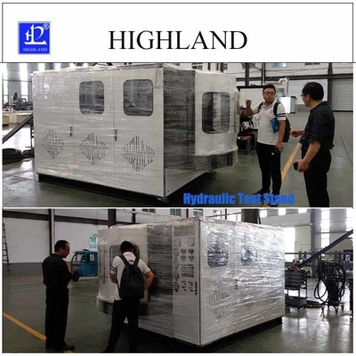 Testes hidráulicos de 35 Mpa de pressão para a plataforma de perfuração rotativa da HIGHLAND
