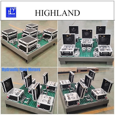 HIGHLAND Tester hidráulico de alto desempenho taxa de fluxo precisa para misturadores de cimento