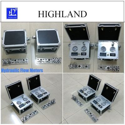 Display de dados HIGHLAND Medidores de caudal hidráulicos Pressão máxima 420 bar Para misturador de cimento